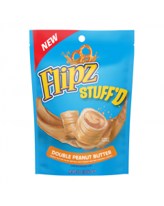 Clearance Special - Flipz Stuff'D Double Peanut Butter Filled Pretzels - 5.8oz (162g)  **Best Before: 02 January 24**