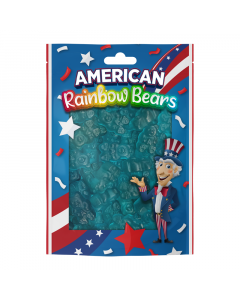 American Rainbow Bears Blue Raspberry - 250g