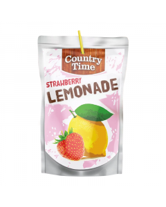 Country Time Strawberry Lemonade Drink Pouch - 6oz (177ml)