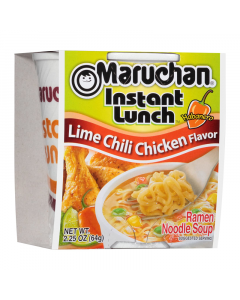 Maruchan - Lime Chili Chicken Flavour Instant Lunch Ramen Noodles - 2.25oz (64g)