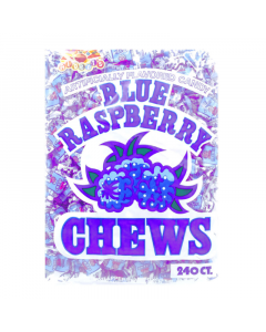 Alberts Blue Raspberry Fruit Chews - 600g