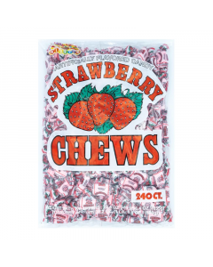 Alberts Strawberry Fruit Chews - 600g