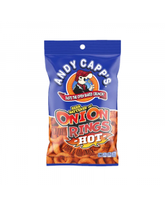 Clearance Special - Andy Capp's Hot Onion Rings - 2oz (56.7g) **Best Before: 12th March 2024**