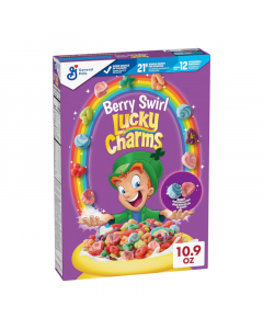  General Mills Berry Swirl Lucky Charms Cereal - 10.9oz (309g)