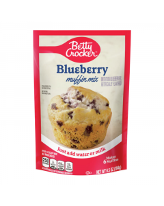 Betty Crocker Blueberry Pouch Muffin Mix - 6.5oz (184g)