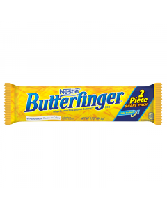 Clearance Special - Butterfinger 2 Piece Share Pack Bar - 3.7oz (104.8g) **Best Before: 4th May 2024**