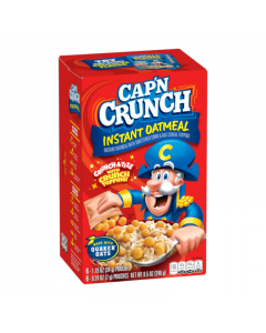 Clearance Special - Cap'n Crunch Instant Oatmeal - 8.5oz (246g) **Best Before: 28 January 24**