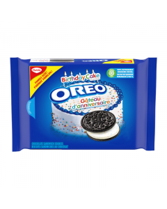 Clearance Special - Christie Oreo Birthday Cake Sandwich Cookies - 261g [Canadian] **Best Before: 13th March 2024**