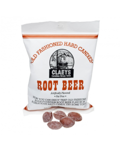 Claeys Old Fashioned Hard Candy - Root Beer 6oz (170g)