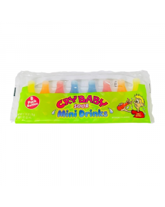 Cry Baby Wax Bottle Sour Mini Drinks 8 pack - 2.79oz (79g)