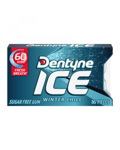 Dentyne Ice Gum Winter Chill 16pc