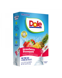 Dole Singles To Go Strawberry Pineapple - 16.2g