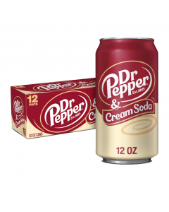 Dr. Pepper & Cream Soda - 12-Pack (12 x 12fl.oz (355ml))