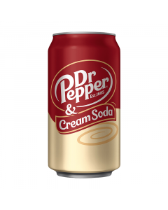 Clearance Special - Dr. Pepper & Cream Soda - 12oz (355ml) **DAMAGED**