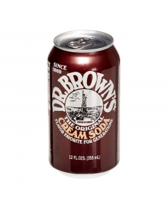 Dr. Brown's Natural Flavour Cream Soda - 12fl.oz (355ml)