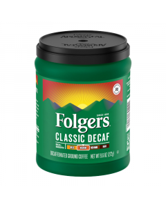 Folgers Classic Roast Decaf Coffee - 9.6oz (272g)