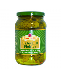 Forrelli Baby Dill Pickles - 17oz (482g)
