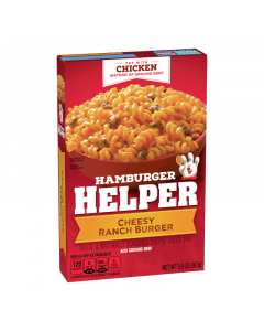 Clearance Special - Hamburger Helper Cheesy Ranch Burger - 5.9oz (167g) **Best Before: 05 December 23**