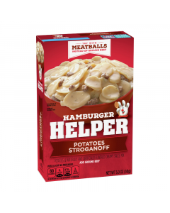 Clearance Special - Hamburger Helper Potatoes Stroganoff - 5oz (141g) **Best Before: 11 May 23** BUY ONE GET ONE FREE