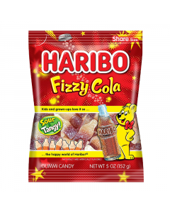 Haribo Fizzy Cola Bottles - 5oz (141g)