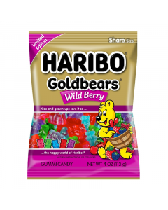 Haribo Gold Bears Wildberry - 4oz (113g)
