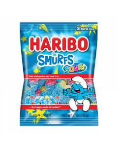 Haribo Sour Smurfs - 4oz (113g)