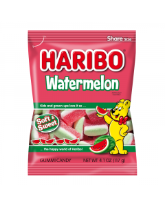 Haribo Watermelon Peg Bag - 4.1oz (116g)
