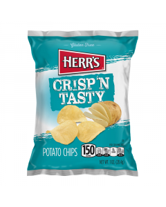 Herr's Crisp 'N Tasty Regular Potato Chips - 1oz (28.4g)