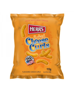 Clearance Special - Herr's Baked Cheese Curls - 113g (EU) **Best Before: 13 January 24**