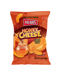 Herr's Honey Cheese Flavoured Curls - 6.5oz (184.3g)