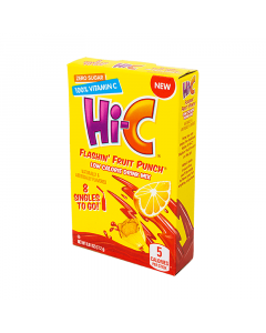 Hi-C Flashin’ Fruit Punch Singles To Go - 0.61oz (17.2g)