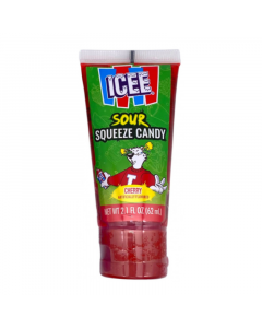 ICEE Sour Squeeze Candy - Cherry - 2.1floz (62ml)
