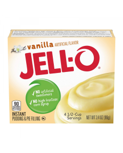 Jell-O - Vanilla Instant Pudding - 3.4oz (96g)