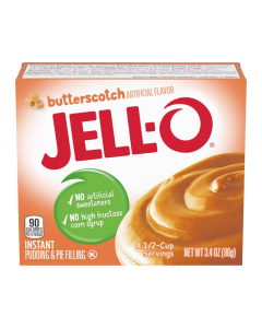Jell-O - Butterscotch Instant Pudding - 3.4oz (96g)