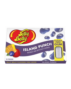 Jelly Belly Island Punch Sugar Free Gum 12-Piece