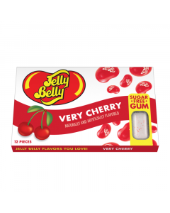 Jelly Belly Very Cherry Sugar Free Gum 12-Piece