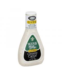 Clearance Special - Ken's Steak House - Lite Creamy Caesar Dressing 16fl.oz (473ml) **Best Before: 7th May 2023**