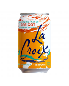 Clearance Special - La Croix Apricot Sparkling Water 12oz (355ml) **Best Before: 23rd March 2024**