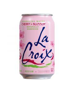 Clearance Special - La Croix Cherry Blossom Sparkling Water - 12oz (355ml) **Best Before: 28th September 23**