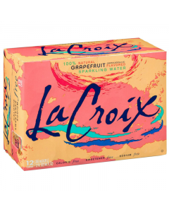 La Croix Grapefruit 12fl.Oz (355ml) Can 12-Pack