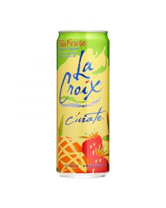 Clearance Special - La Croix Pineapple Strawberry Sparkling Water 12fl.oz (355ml) **Best Before: 26th March 2024**