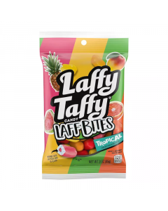 Clearance Special - Laffy Taffy Laff Bites Tropical - 3oz (85g) **Best Before: October 2023**