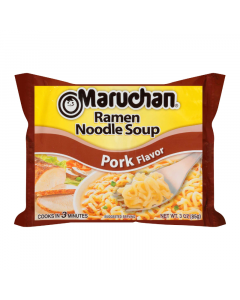 Maruchan - Pork Flavor Ramen Noodles - 3oz (85g)
