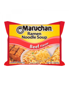Maruchan - Beef Flavor Ramen Noodles - 3oz (85g)