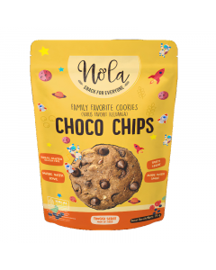Nola Gluten Free Cookies Choco Chips - 75g