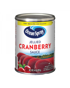 Clearance Special - Ocean Spray Jellied Cranberry Sauce - 14oz (397g) **Best Before: 14/15 July 23**