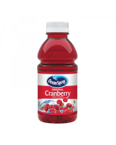 Clearance Special - Ocean Spray Original Cranberry Juice Cocktail - 10oz (295ml) **Best Before: 14th May 2024**