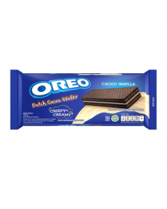 Clearance Special - Oreo Dutch Cocoa Wafer Choco Vanilla - 140.4g **Best Before: 8th April 2024**