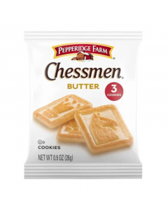 Pepperidge Farm Chessmen Butter Cookies - 0.9oz (26g)