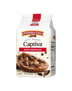 Pepperidge Farm Captiva Dark Chocolate Soft Baked Cookies - 8.6oz (244g)